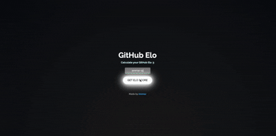 GitHubElo